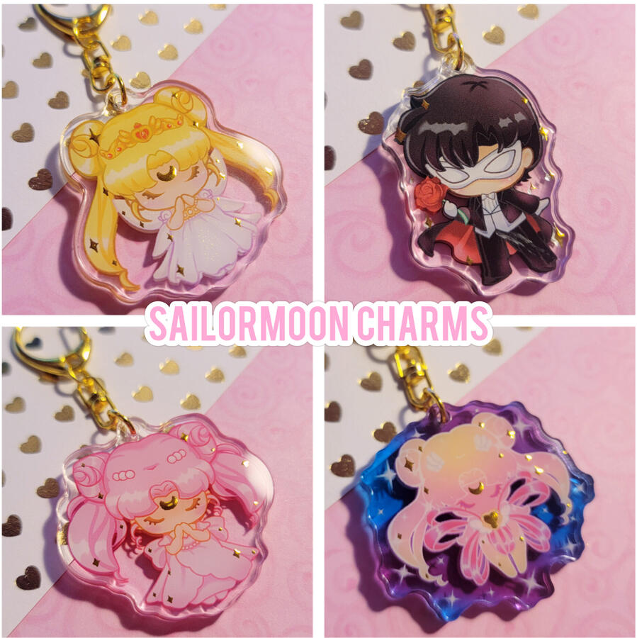 Sailor Moon charms Sailor Moon charms