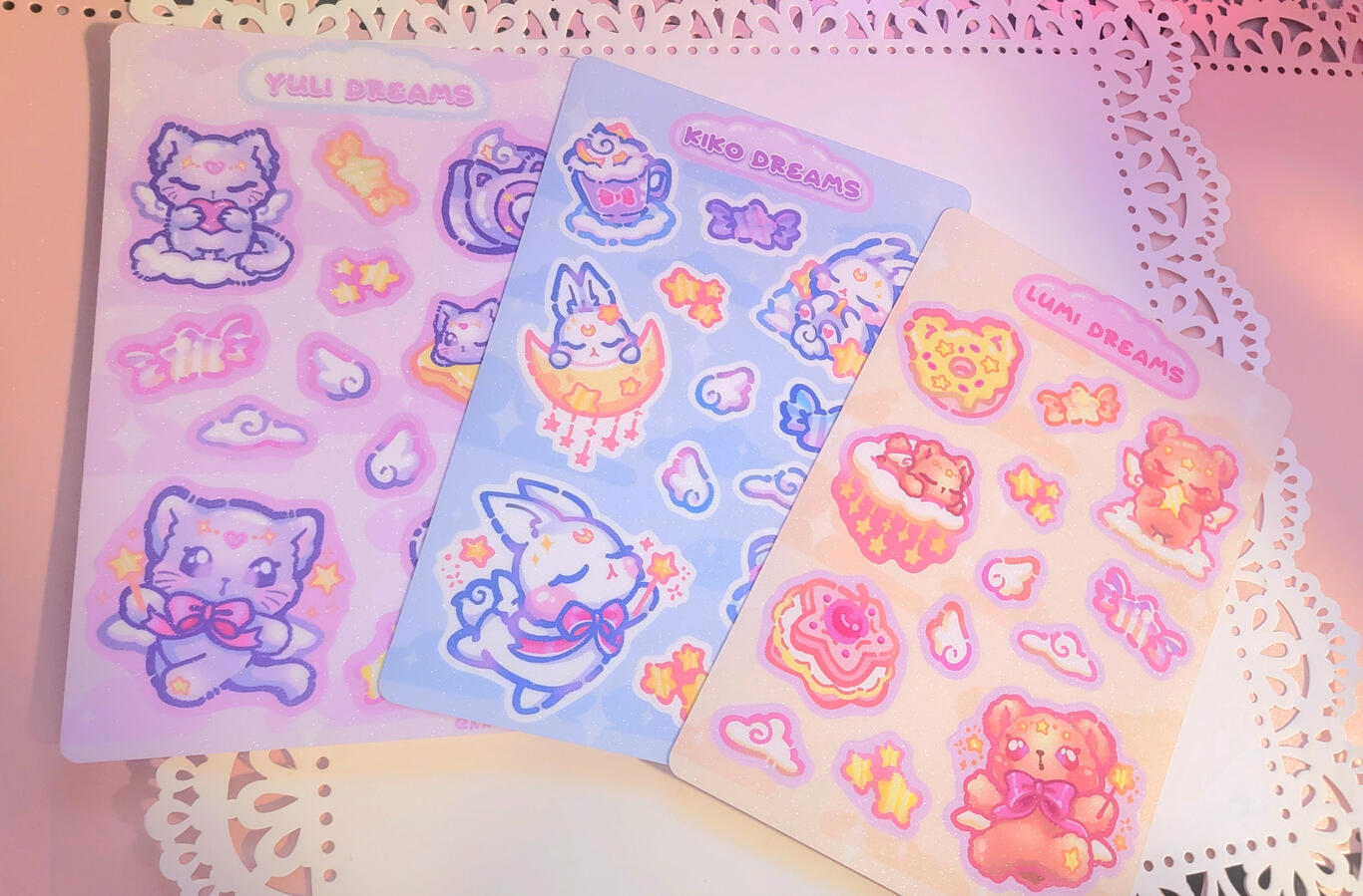 Original Magical Friends Sticker Sheets Original Magical Friends Sticker Sheets