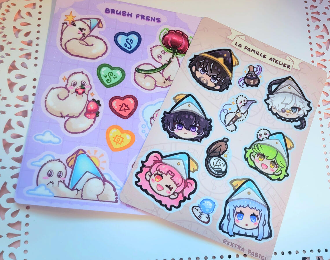 Witch Hat Atelier Sticker Sheets Witch Hat Atelier Sticker Sheets